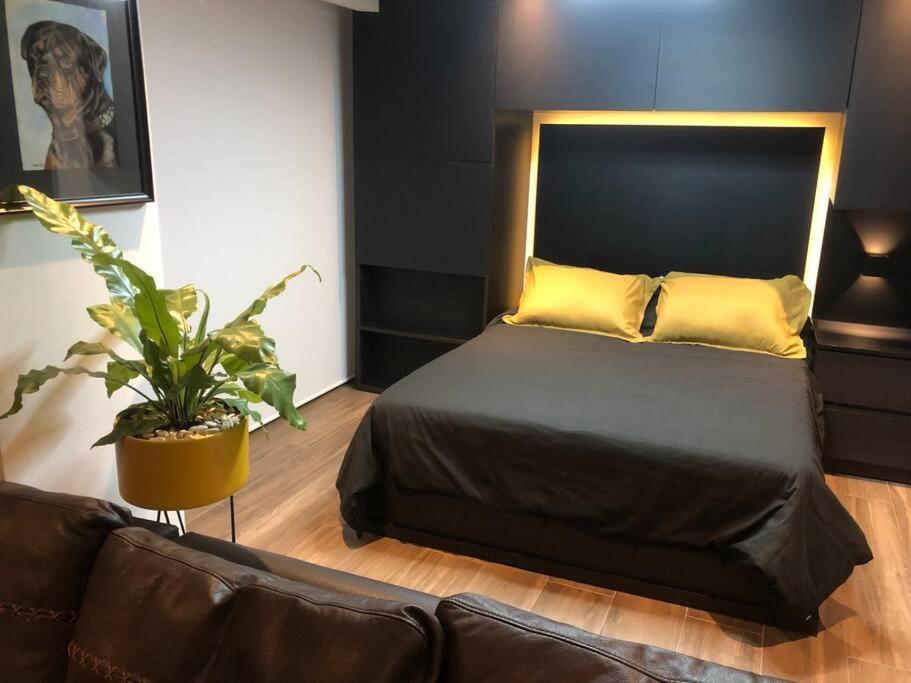 Black Loft. Moderno Y Nuevo, Super Ubicado. Mexico City Luaran gambar