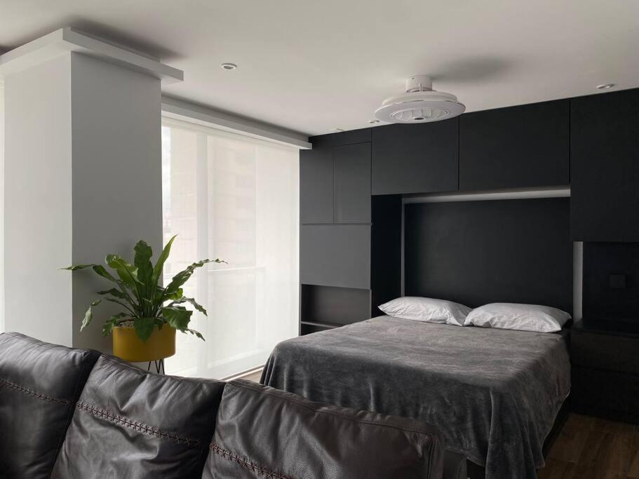 Black Loft. Moderno Y Nuevo, Super Ubicado. Mexico City Luaran gambar